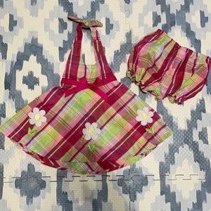 6 month dress & bloomer set!